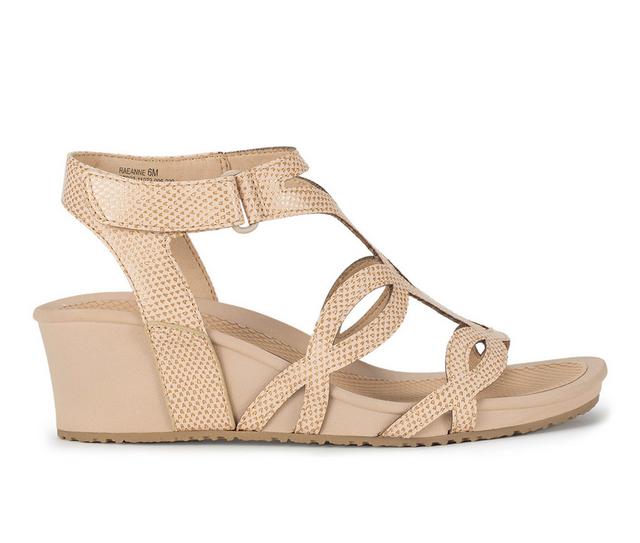 Women's Baretraps Raeanne Wedge Sandals in Sand color