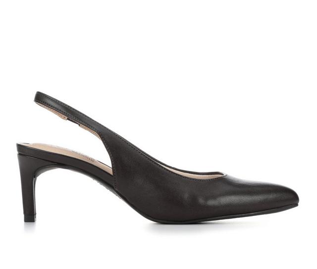 Women's LifeStride Annalise Slingback Pumps in DK Chocolate color