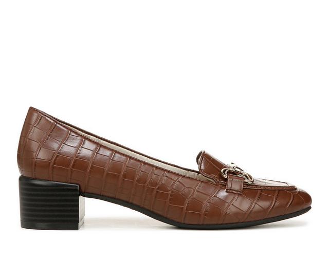 Women's LifeStride Bliss Loafers in Cocoa Brown color