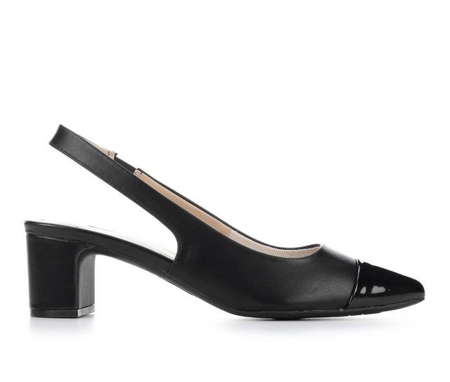 Women's LifeStride Melanie Slingback Pumps in Black color