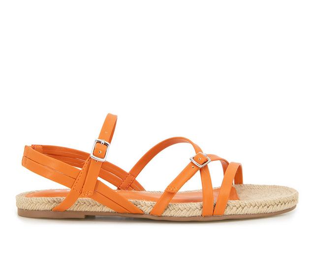 Women's Esprit Evan Espadrille Sandals in Clementine color