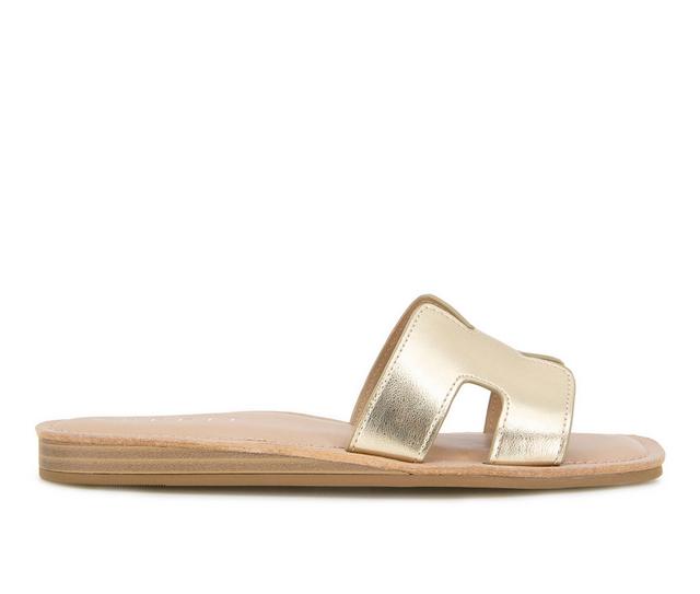 Women's Esprit Leona Sandals in Gold color