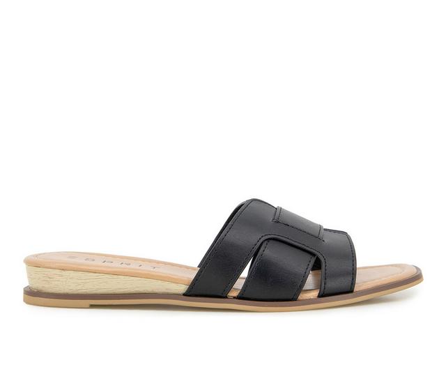 Women's Esprit Willow Sandals in Black color