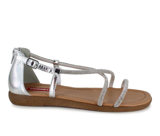 Women's Unionbay Keely Sandals in Silver color