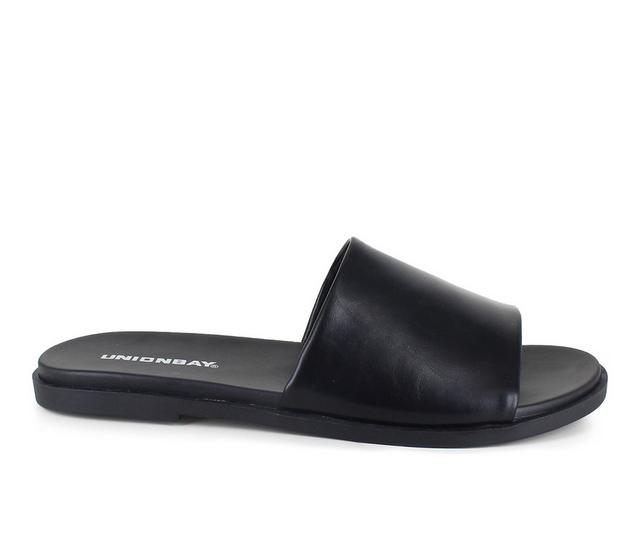 Women's Unionbay Renee Sandals in Black color