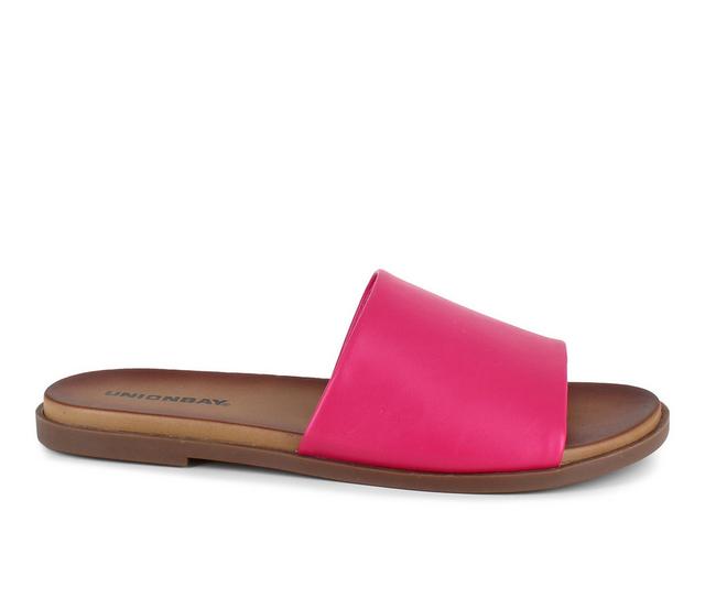 Women's Unionbay Renee Sandals in Pink color