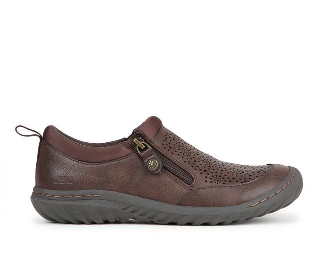 Women's JBU Avery Casual Shoes in Brown color