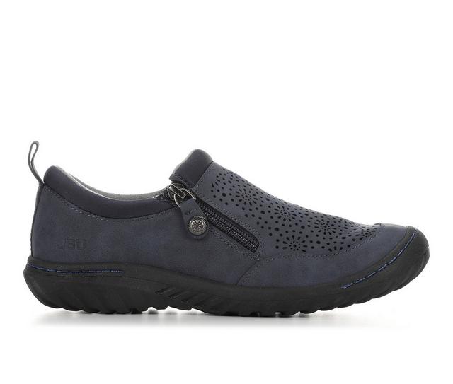 Women's JBU Avery Casual Shoes in Navy color