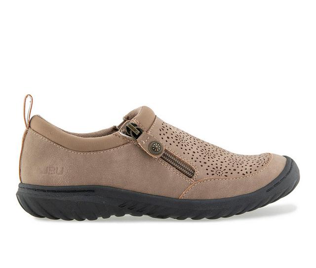 Women's JBU Avery Casual Shoes in Taupe color