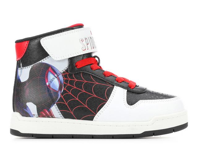 Boys' MARVEL Little Kid & Big Kid Spiderman Mid Sneakers in Black Multi color