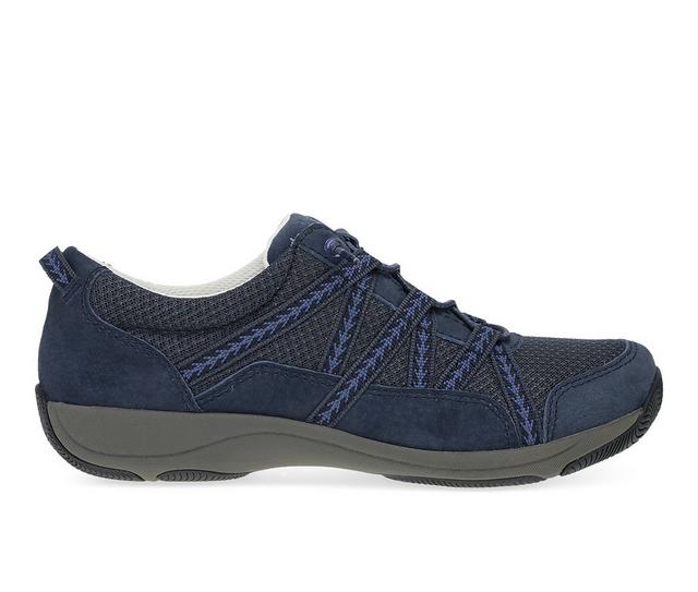 Women's Dansko Harlyn Casual Sneakers in Navy color