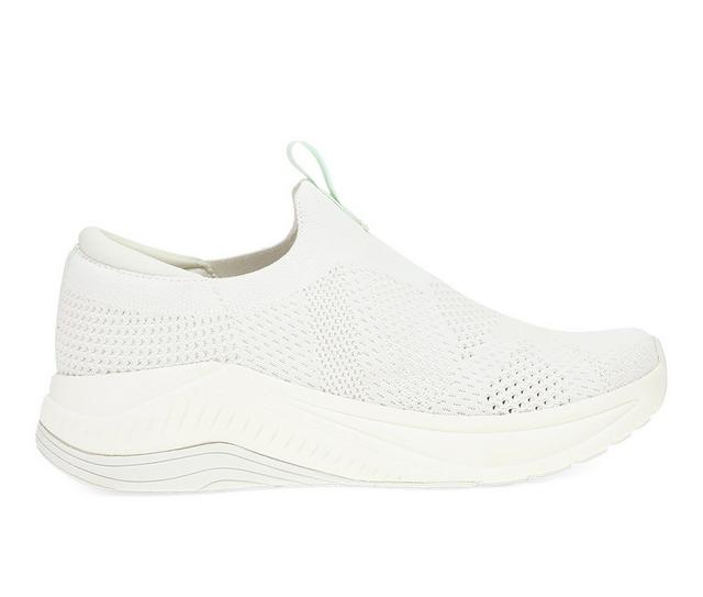 Women's Dansko Pep Slip-On Sneakers in White color