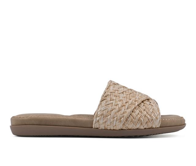 Women's Cliffs by White Mountain Flawless Sandals in Natural Raffia color