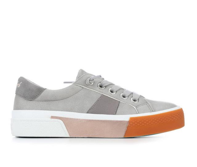 Women's Blowfish Malibu Wave-Hi Sneakers in Cool Grey color