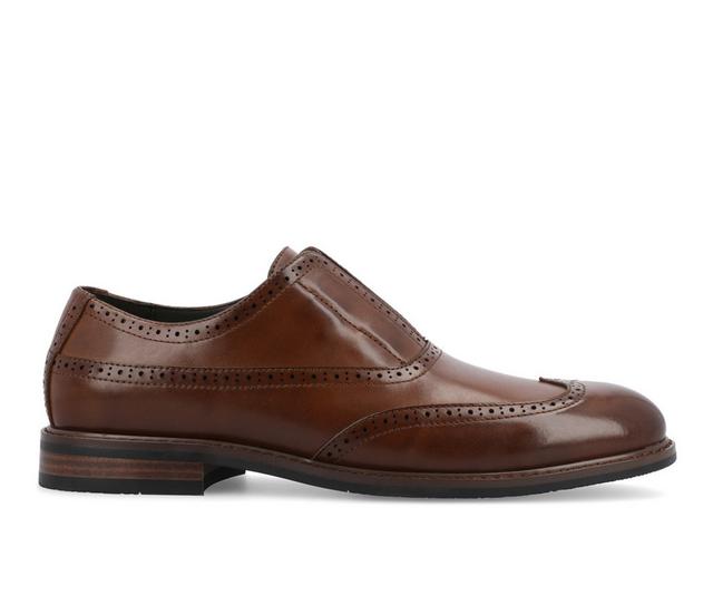 Men's Vance Co. Nikola Dress Loafers in Brown color