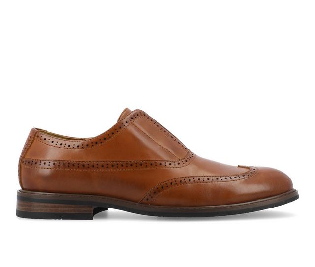 Men's Vance Co. Nikola Dress Loafers in Cognac color