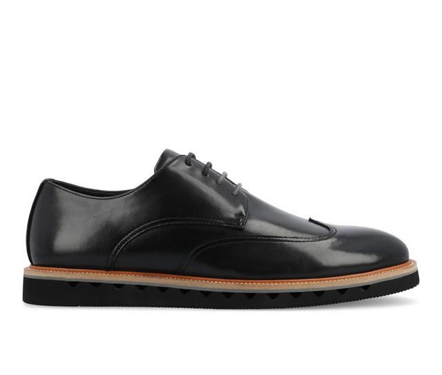 Men's Vance Co. Evander Casual Oxfords in Black color