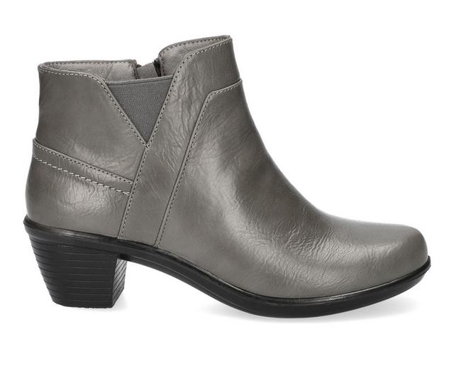 Women's Easy Street Mindy Booties in Grey color