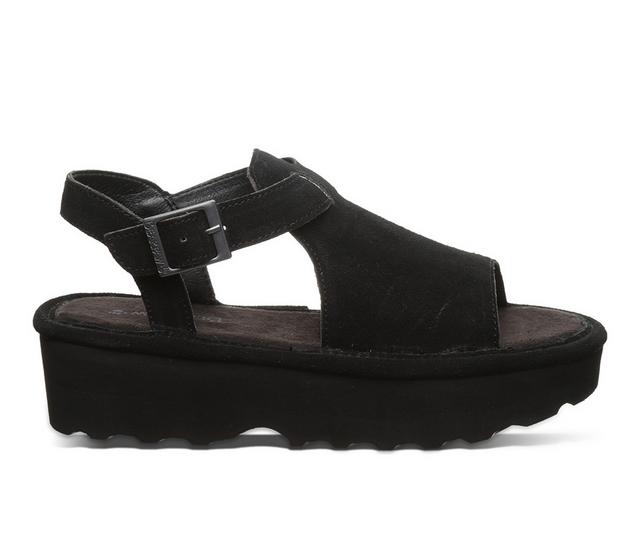 Women's Bearpaw Ascend Sandals in Black color