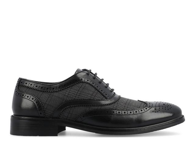 Men's Vance Co. Jerome Dress Oxfords in Black color