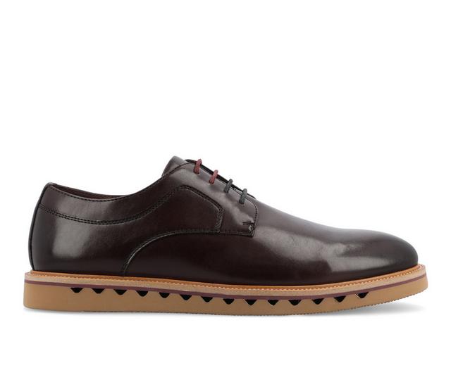 Men's Vance Co. William Dress Shoes in Bordeaux color
