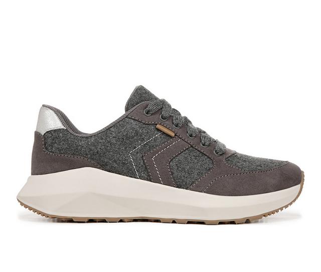 Women's Dr. Scholls Hannah Retro Sneakers in Charcoal color