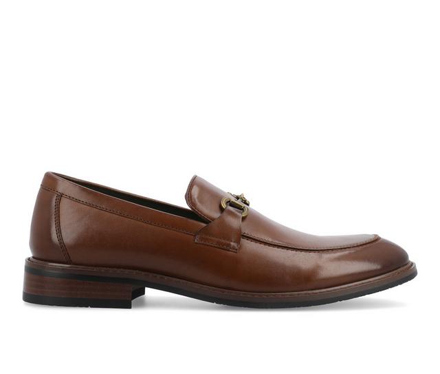 Men's Vance Co. Rupert Dress Loafers in Brown color
