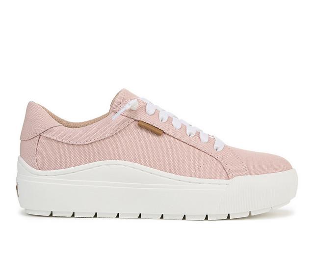 Women's Dr. Scholls Time Off Go Platform Sneakers in Blush Pink color