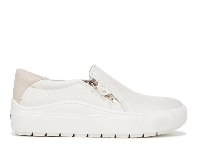 Women's Dr. Scholls Time Off Now Slip On Shoes in Off White color