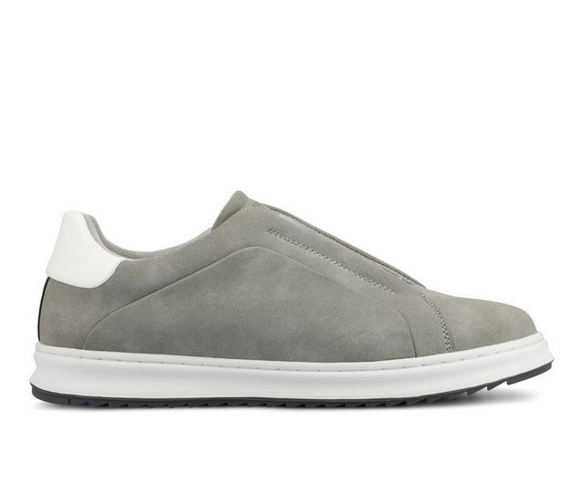 Men's Vance Co. Matteo Casual Slip On Shoes in Grey color