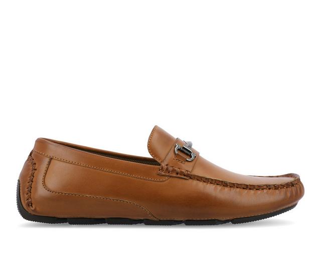 Men's Vance Co. Holden Casual Loafers in Cognac color