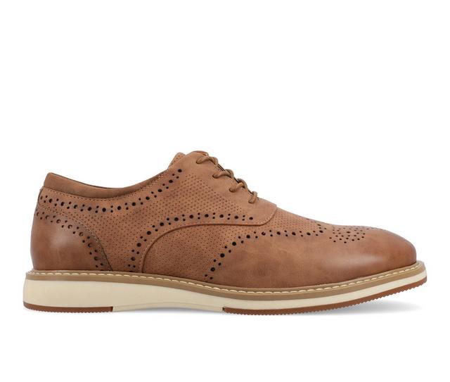 Men's Vance Co. Patrick Casual Oxfords in Tan color