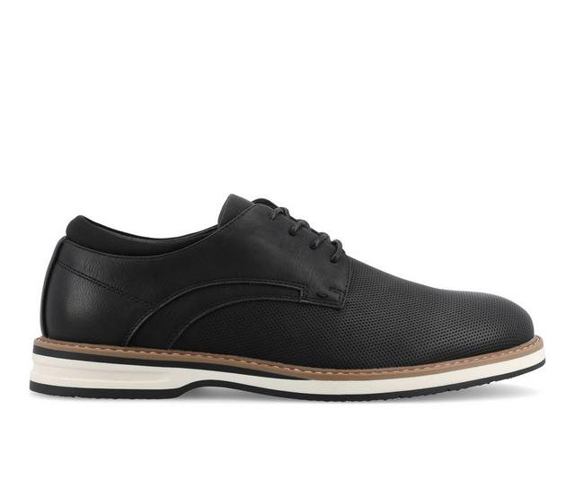 Men's Vance Co. Leon Casual Oxfords in Black color