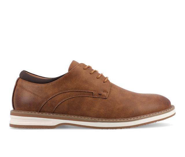 Men's Vance Co. Leon Casual Oxfords in Cognac color