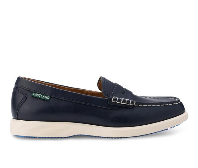 Women's Eastland Baldwin Loafers in Navy color