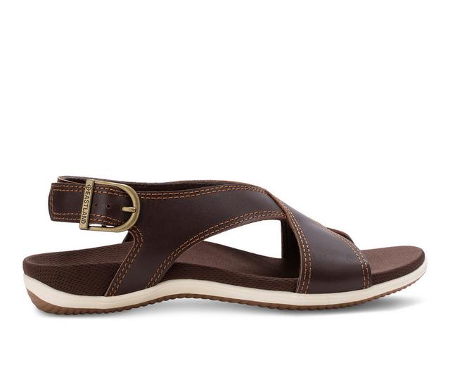 Women's Eastland Coastal Sandals in Brown color