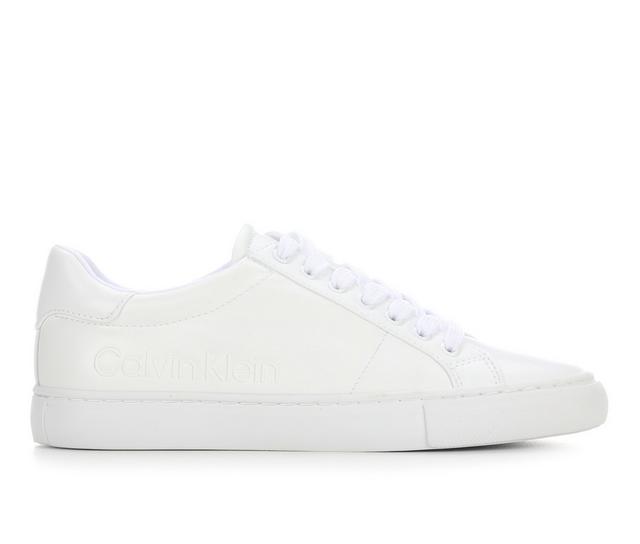 Women's Calvin Klein Camzy Casual Sneakers in White color