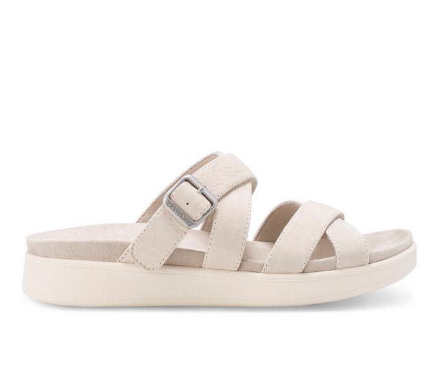 Women's Eastland Machias Sandals in Ivory color