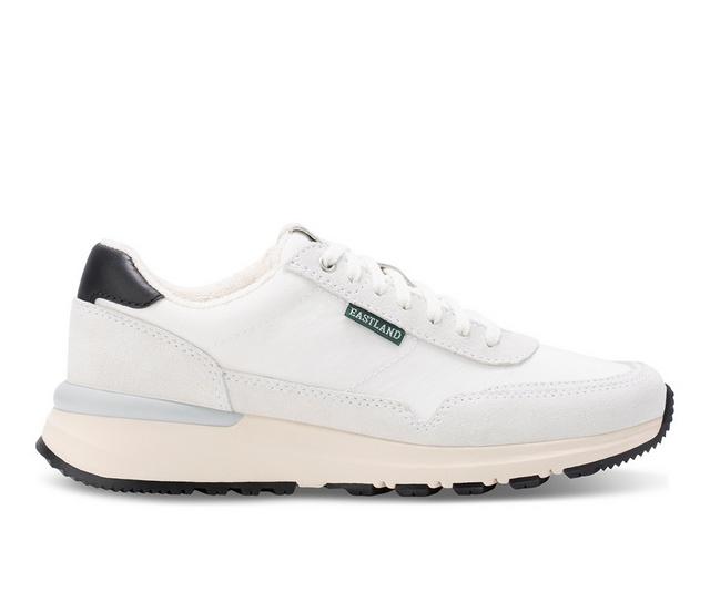 Women's Eastland Leap Jogger Sneakers in White color