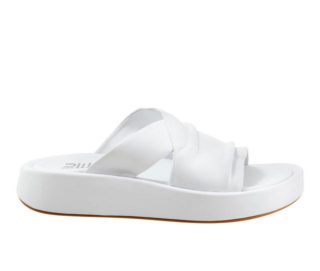 Women's Bueno Harper Sandals in White color