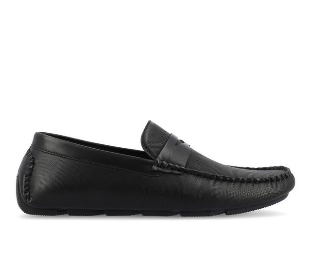 Men's Vance Co. Isaiah Casual Loafers in Black color