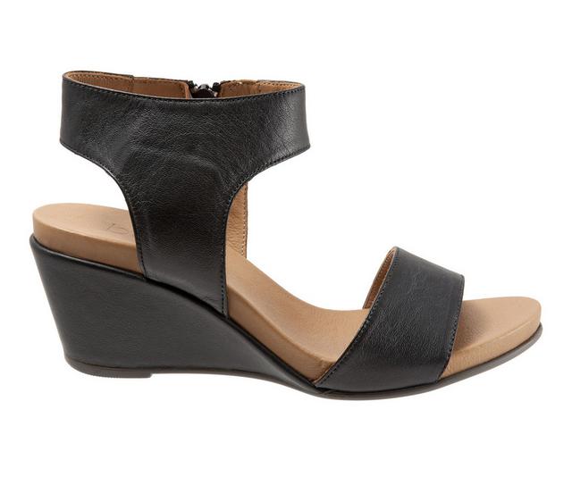 Women's Bueno Ida Wedge Sandals in Black color