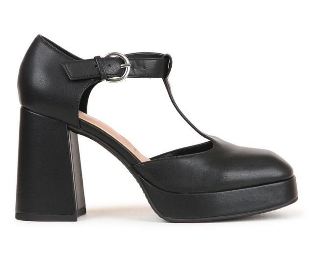 Women's Jellypop Selene Pumps in Black color