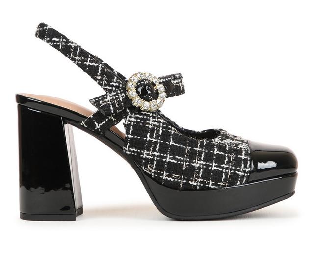 Women's Jellypop Jeannie Pumps in Black/White color