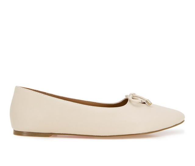 Women's KENSIE Alicia Flats in Taupe color