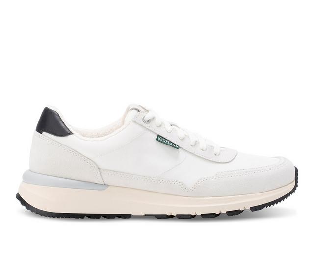 Men's Eastland Leap Jogger Casual Sneakers in White color