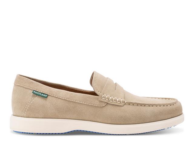 Men's Eastland Baldwin Casual Loafers in Sand Nubuck color