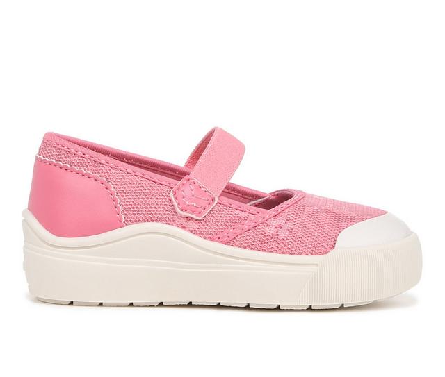 Girls' Dr. Scholls Toddler & Little Kid Time Off Jane Shoes in Hot Pink color