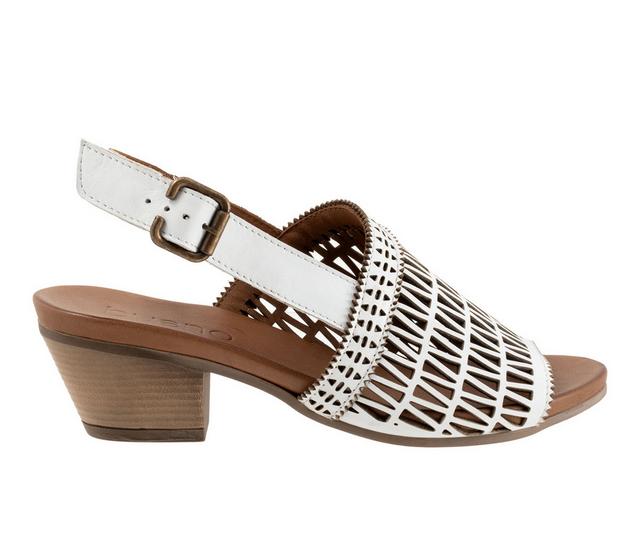 Women's Bueno Lia Dress Sandals in White color