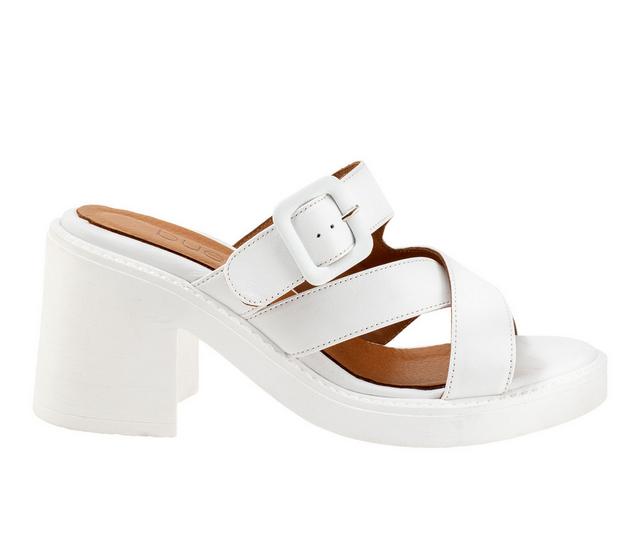 Women's Bueno Milan Dress Sandals in White color